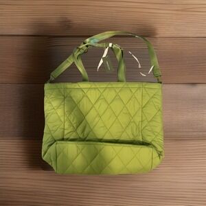 Vera Bradley Cooler Tote Spinach Green